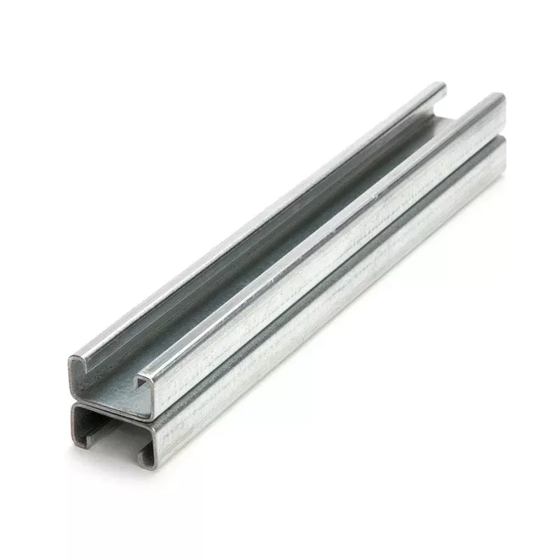 1-5/8″ x 1-5/8″ Back-to-Back Solid Strut Channel 10 ft. – Aluminum