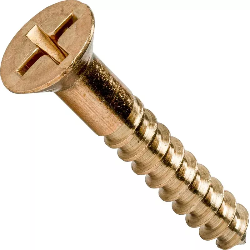 #10 Frearson Flat Head Wood Screws Silicon Bronze