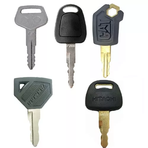 (12 ) 5PC Heavy equipment key sets- CAT, Hitachi Doosan, Komatsu, Yanmar