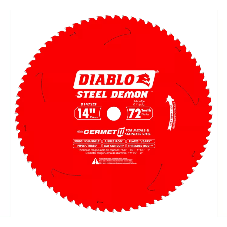14 in x 72 Tooth Cermet II Saw Blade