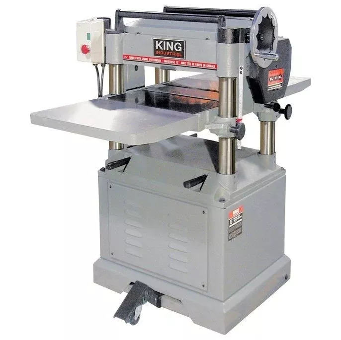 15″ Industrial Planer With 3 Knife Cutterhead
