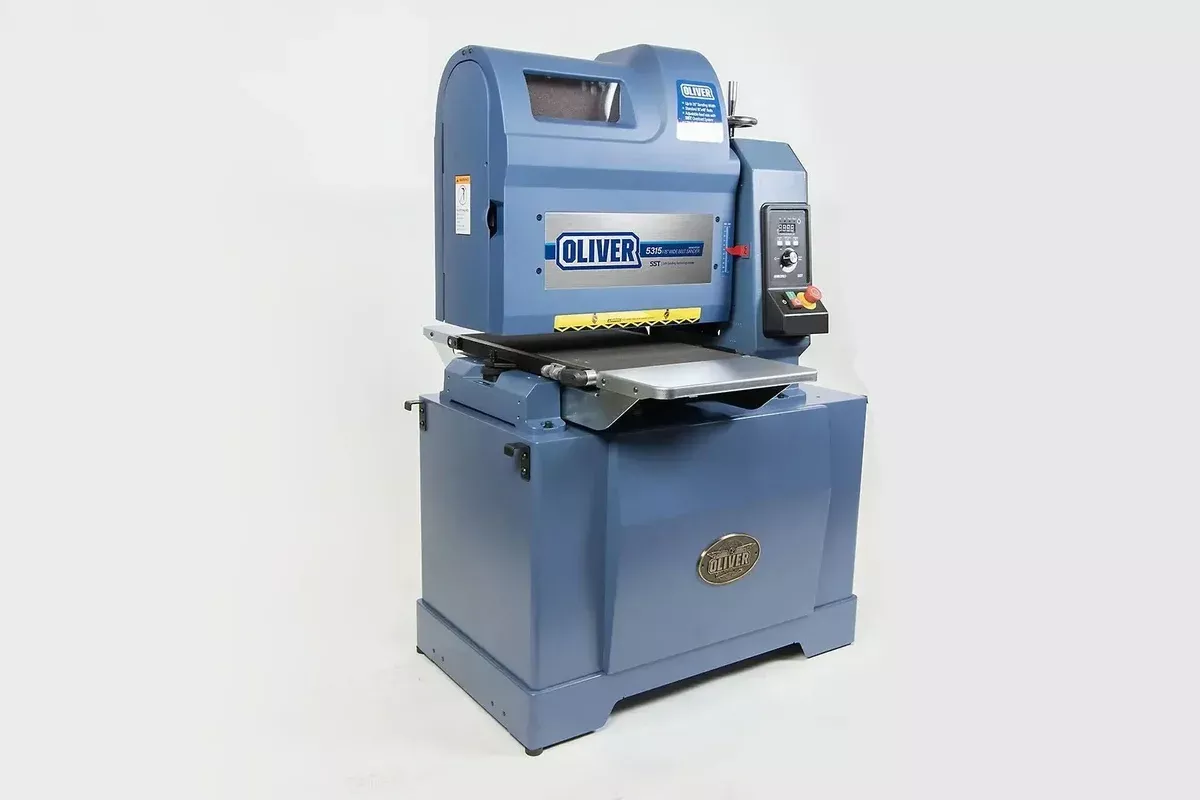15″ Open-Ended Wide Belt Sander (Oscillating) with Stand included