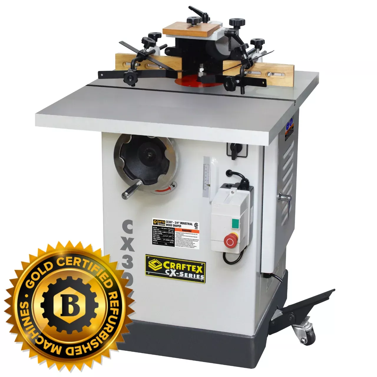 2.5HP INDUSTRIAL WOOD SHAPER CX307X03