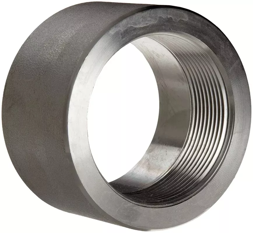 3611HD-32 – 2″ Threaded Half Coupling, 316/316L Stainless Steel