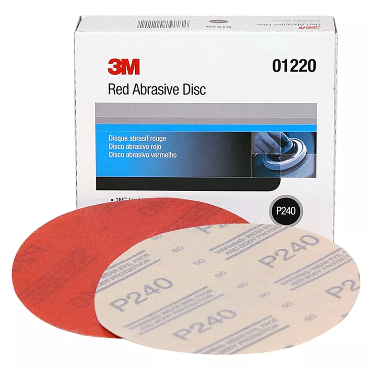 3M 1220 HOOKIT DISC 01220 6 IN P240 50/BOX