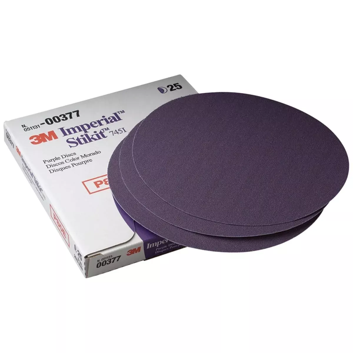 3M 377 DISC 8" P80E