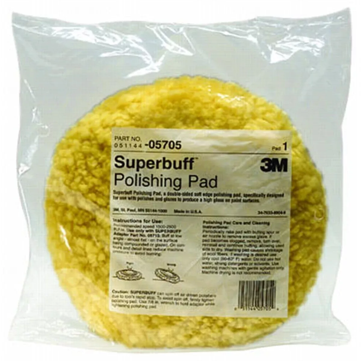 3M 5705 9″Superbuff Polishing Pad