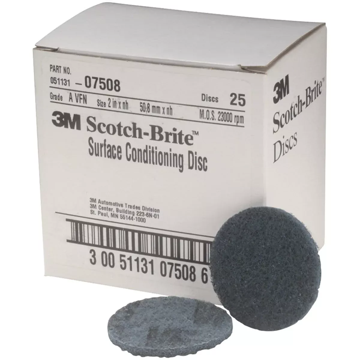 3M 7508 VELCRO 2″ VF 25/BX