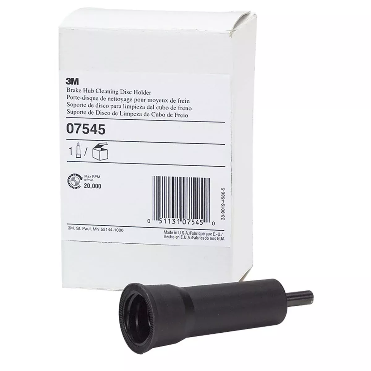 3M 7545 Brake Hub Cleaning Disc Holder