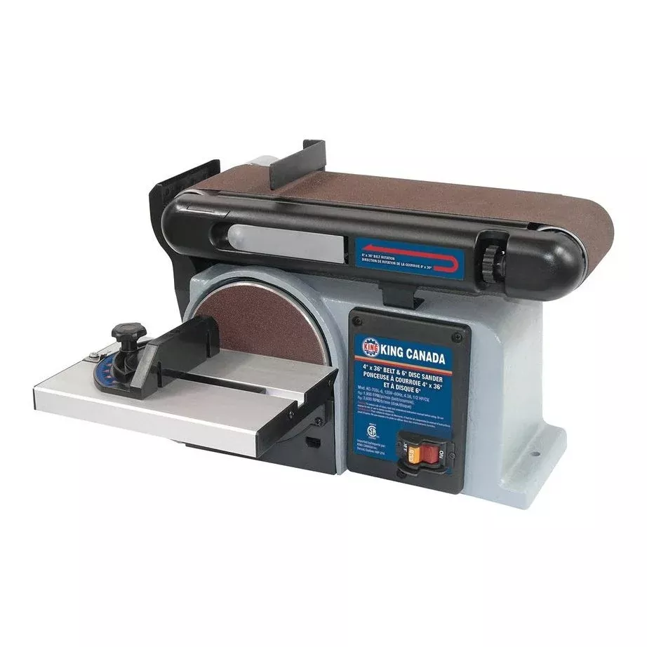 4" X 36" Belt Disc Sander