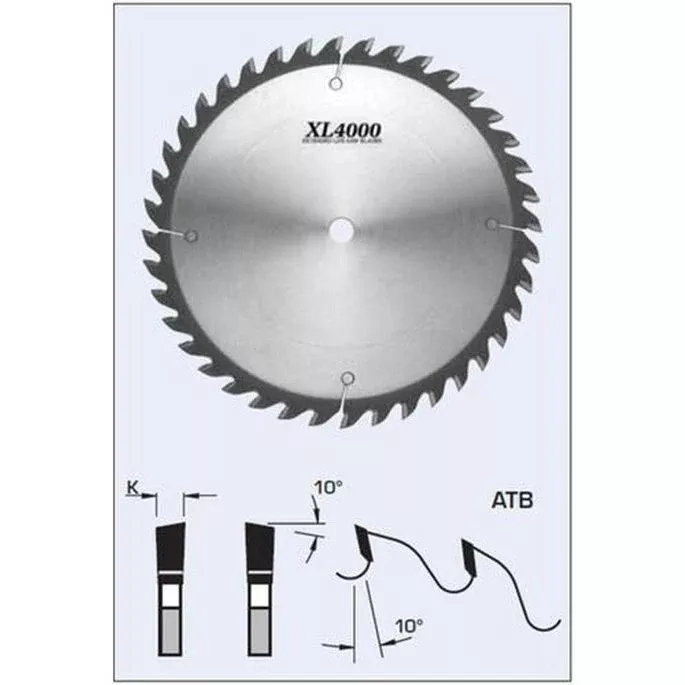40 Tip Carbide 10"Blade