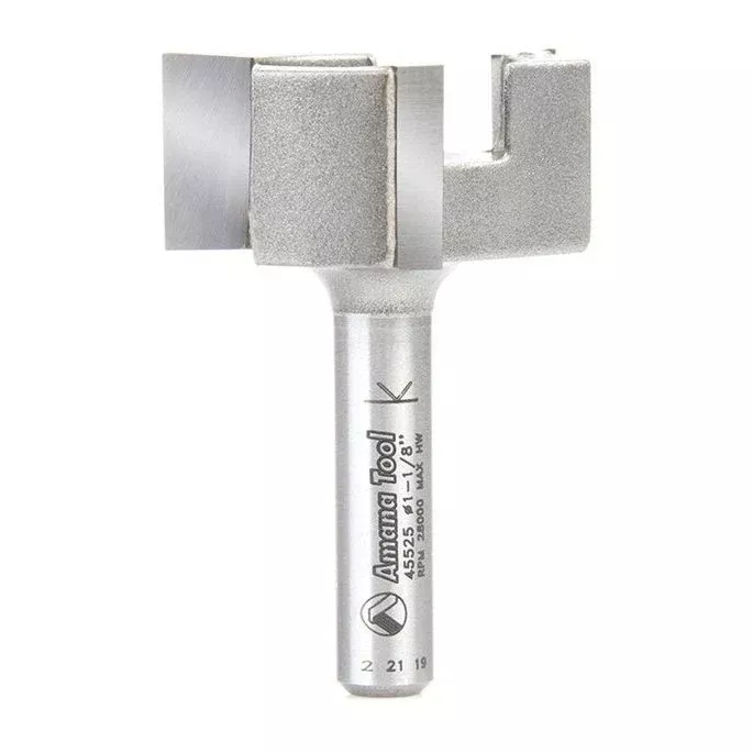 45525 Carbide Tipped Spoilboard Surfacing Shank Router Bit