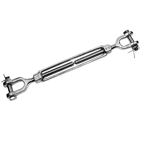 5/8″ x 6″ Forged Jaw & Jaw Stainless Steel Turnbuckle
