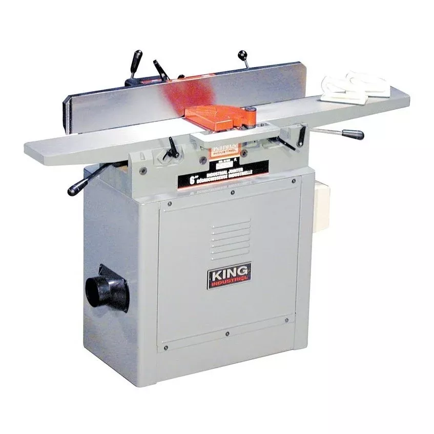 6″ Industrial Jointer With Spiral Cutterhead