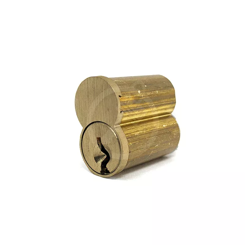 6 Pin IC Core “B” Keyway (Satin Brass)