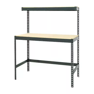 72 Inch Width Workbench with Upper Shelf