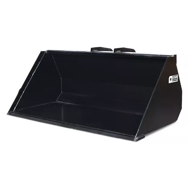 72” Quick Tach Forklift Bucket | Hi-Back | Star Industries 1472HB