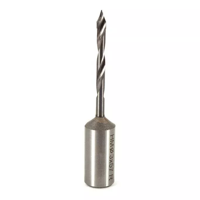 7Mm Carbide Tipped Brad Point Dowel Bits 70Mm Shank LH