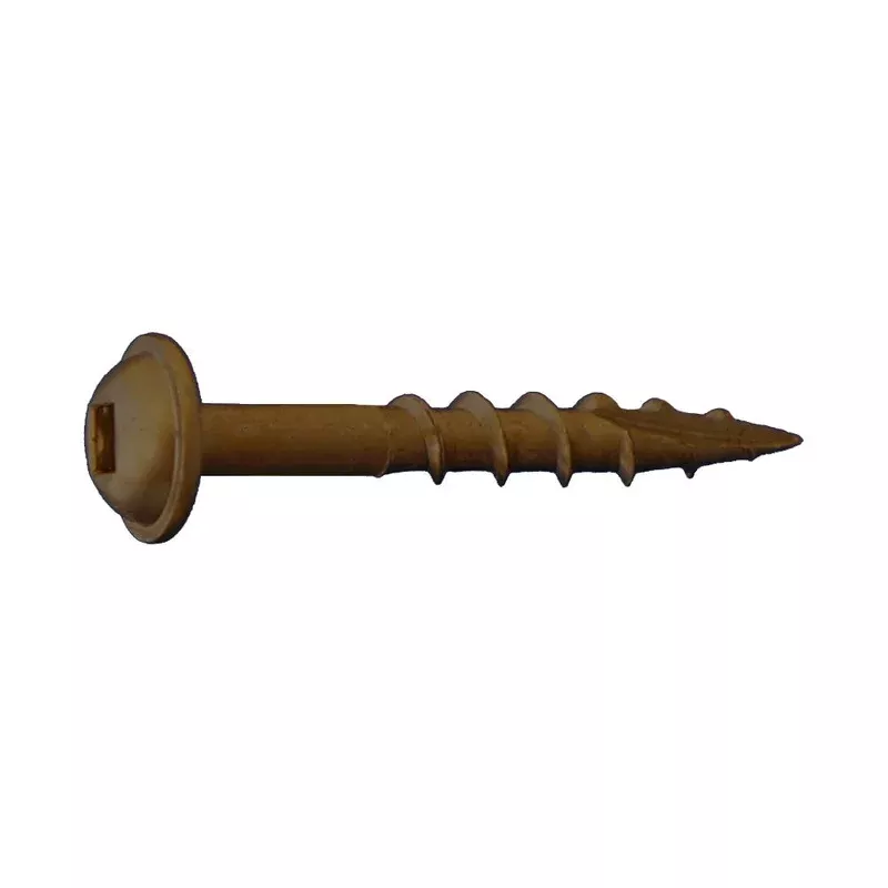#8 x 2-1/2″ Pocket Hole Screw – #2 Square Drive Washer Head – Lubricized, Pkg 2000