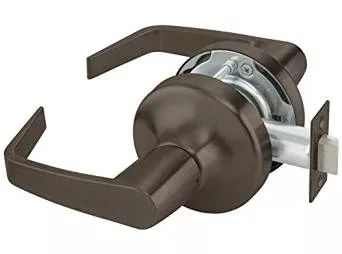 Accentra (Yale) AU4701LN-613E Passage Function Cylindrical Lock, Non Keyed, Dark Oxidized Satin Bronze Equivalent