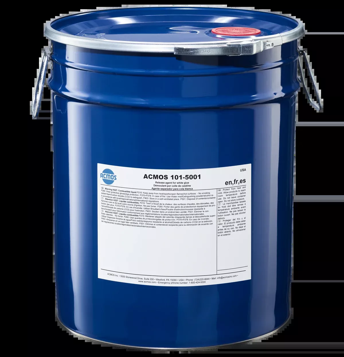 Acmos 101-5001 Glue Release Agent for PVA White Glues (D2, D3, D4), Non Hazmat
