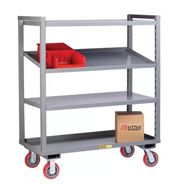 Adjustable Height Multi-Shelf Truck