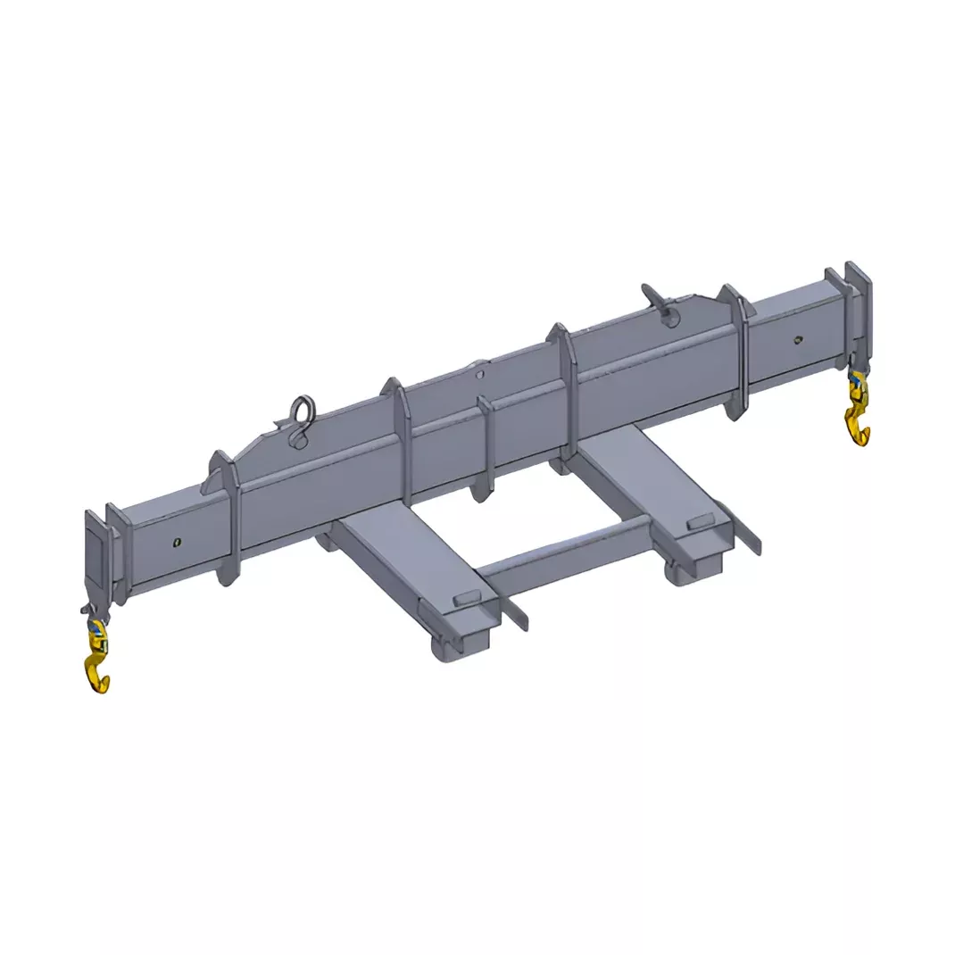 Adjustable Spreader Bar with Top Hooks || Haugen Attachments