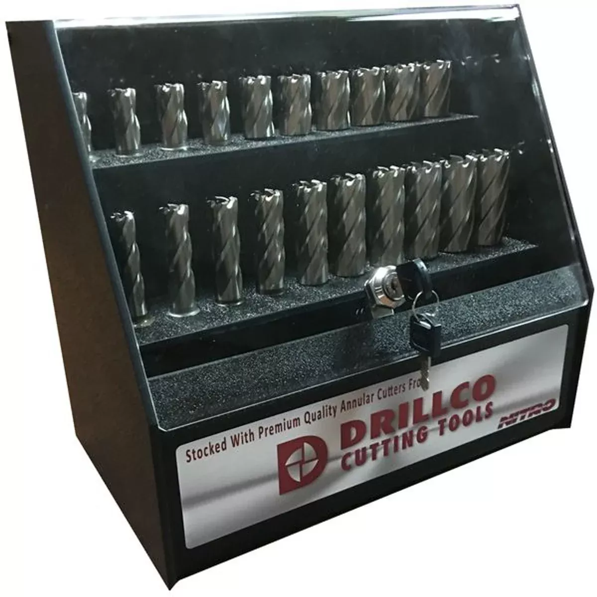 Annular Cutter Display | 52 PC |Drillco 912SE52D