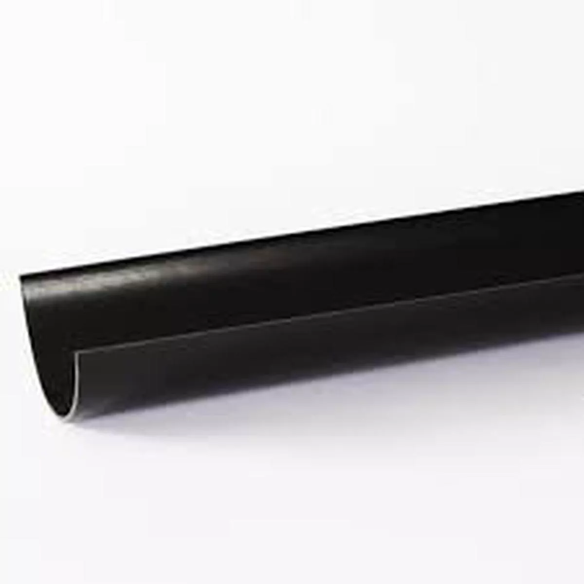 AQUAFLOW 4.5 BLACK PVC GUTTER 4M