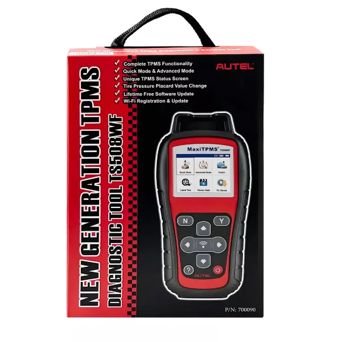 Autel USA TS508 WIFI MaxiTPMS Scan Tool with Soft Case