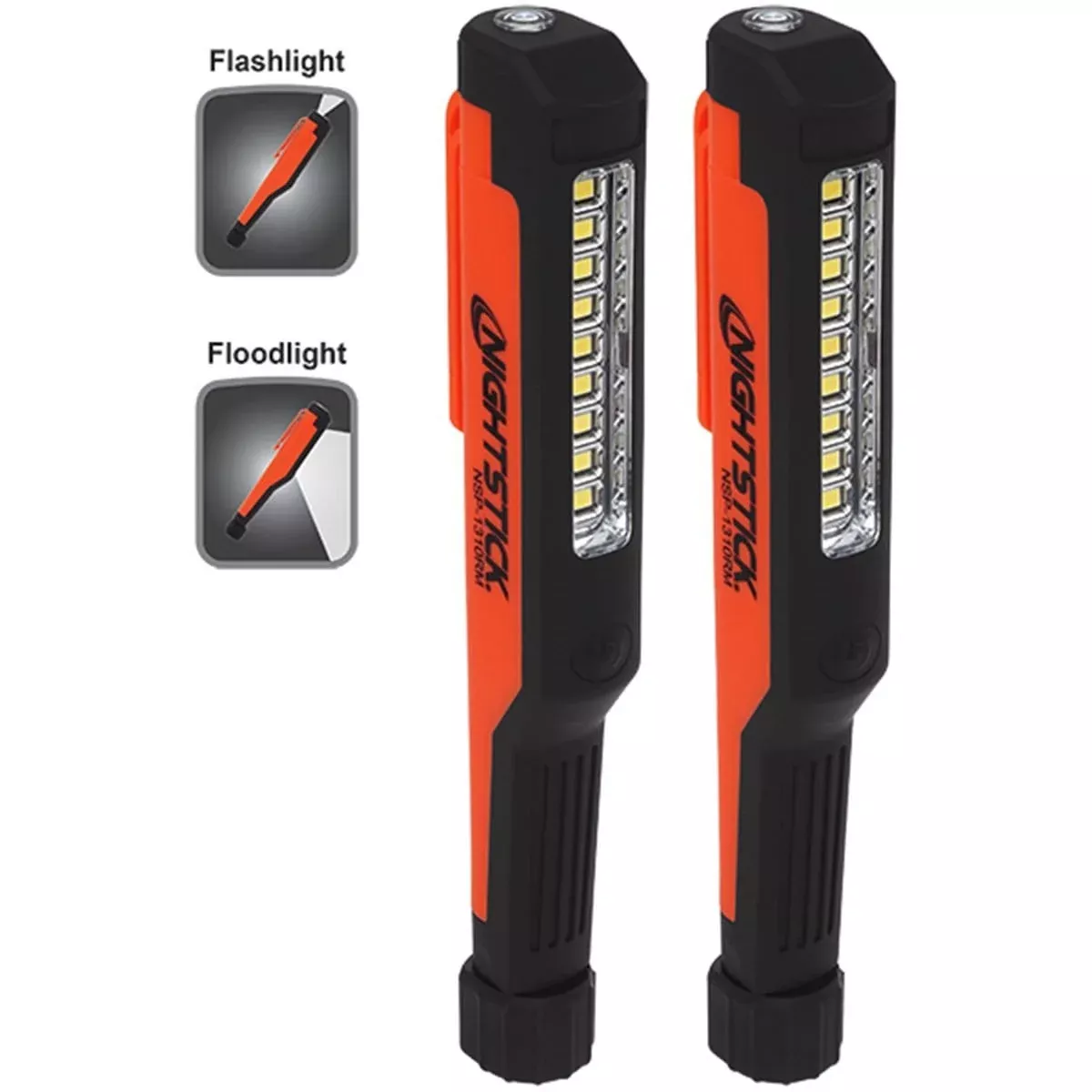 Bayco NSP-1312RM 150 Lumen Led Pocket Work Light – Twin Pack