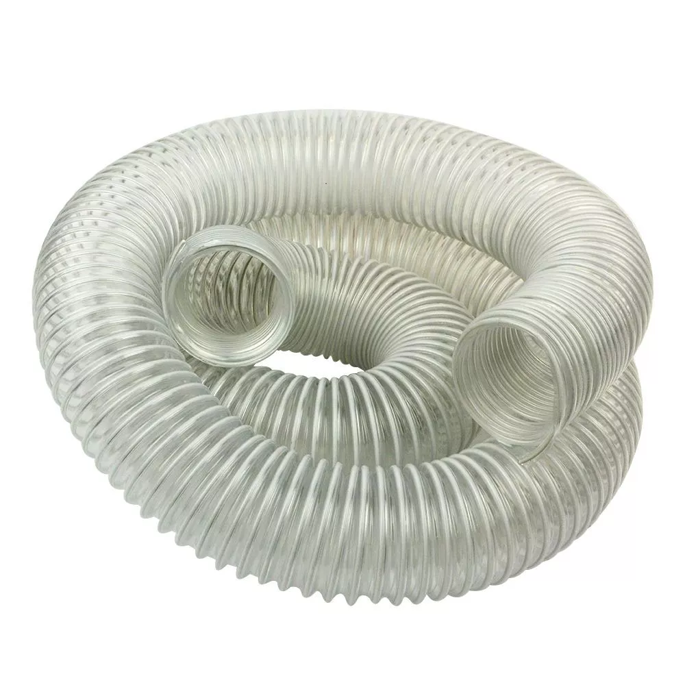 Big Horn 11295 2-1/2 Inch x 10 Feet Clear-Flex Hose, Boxed