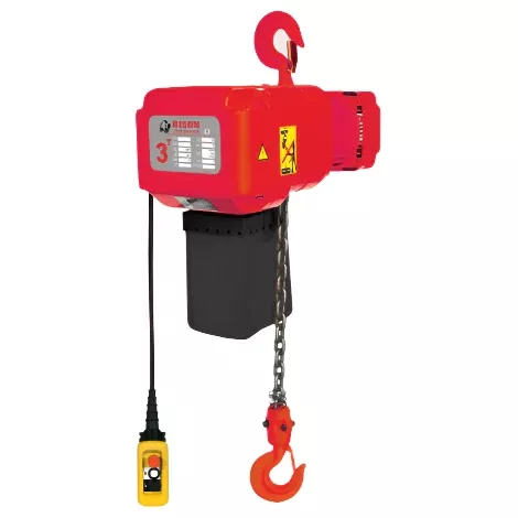 Bison Lifting 3 Ton Electric Chain Hoist | Three-Phase Dual-Speed