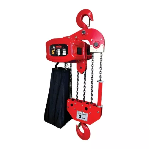Bison Lifting 5 Ton Electric Chain Hoist | Single-Phase