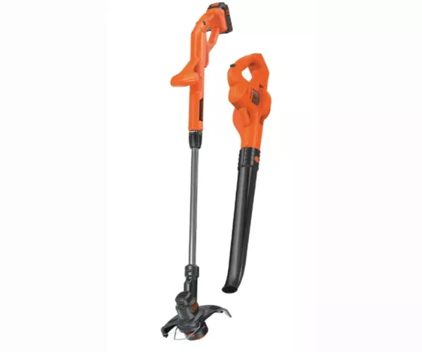 BLACK & DECKERIND5916/ 20V MAX2 BATTERY-10″ STRING TRIMMER & SURFACE SWEEPER COMBO KIT