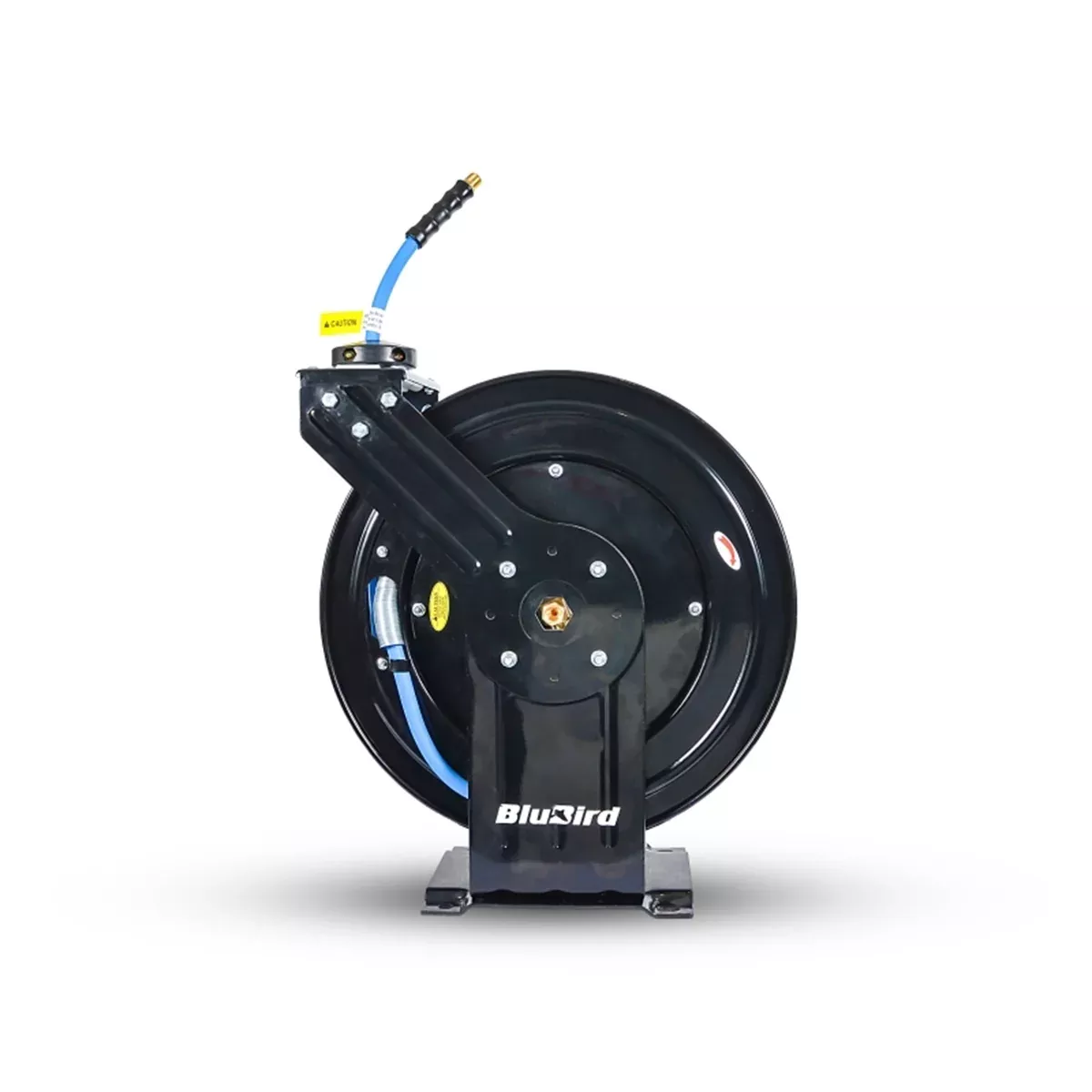 BluBird Rubber Air Hose Reel Dual Arm Assembly 3/8″ x 75′