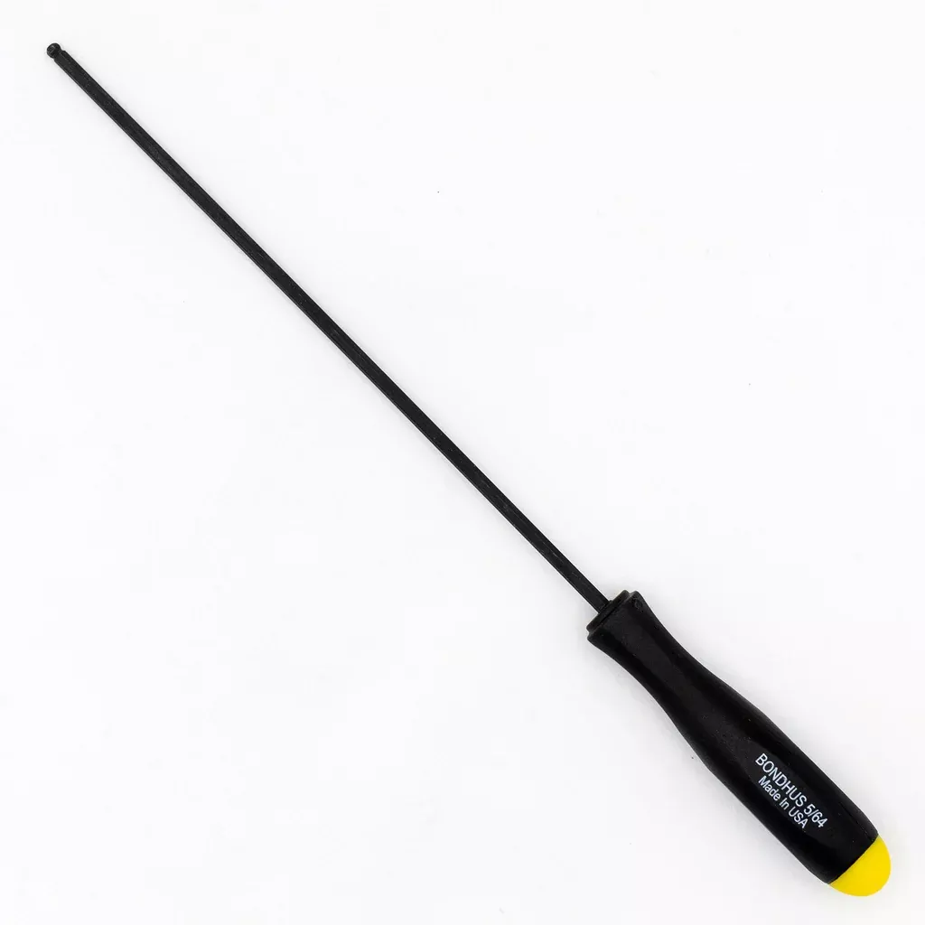 Bondhus 10704 5/64″ x 4.3″ Long Ball End Hex Driver Balldriver Tip Screwdriver