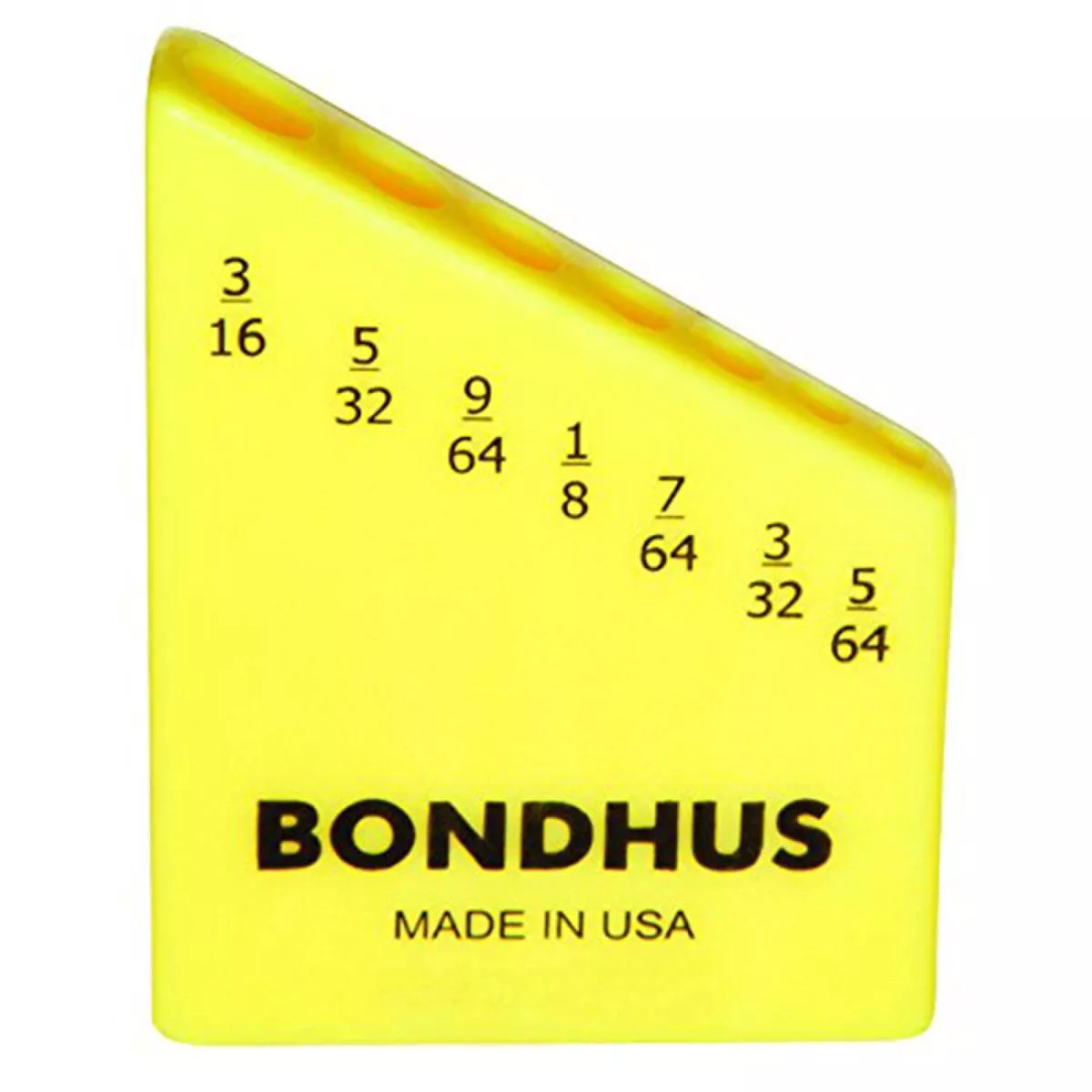 Bondhus 18045 Bondhex Color Coded Case Holds 7 Tools 10 Piece