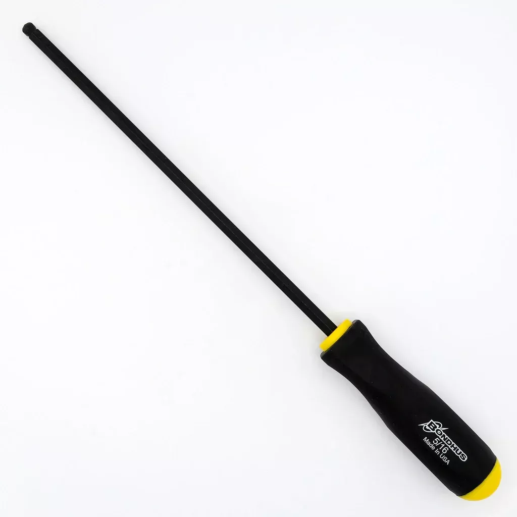 Bondhus 3714 3/8″ x 10.3″Extra Long Blade Ball End Inch Hex Driver Balldriver Tip Screwdriver