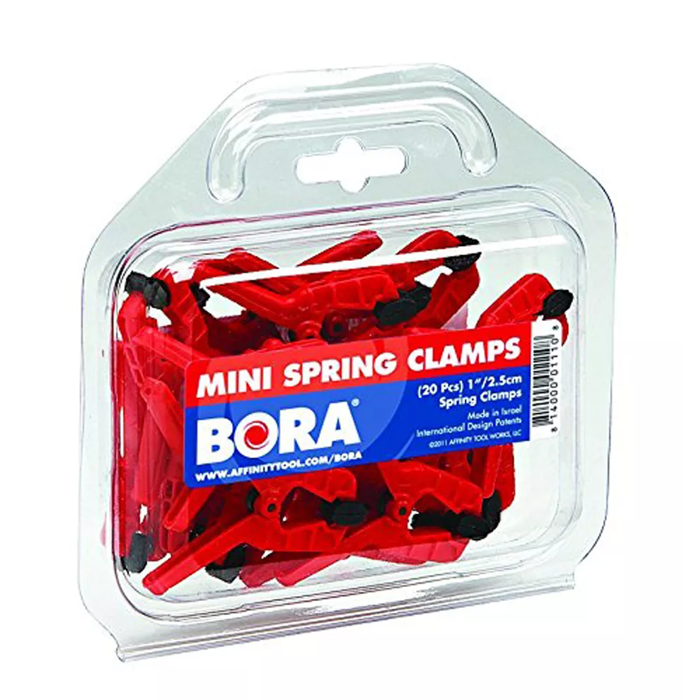 Bora 1-Inch Spring Clamp, 20-pack