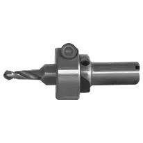 Carbide Countersink 8W/ Steel Depth Stop W/ Hss Clearance Drill