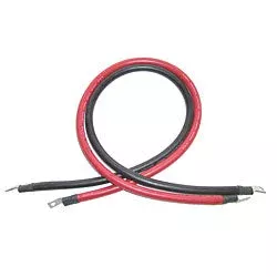 CBL03FT4AWG – Inverter Cable #4 AWG 3 ft set