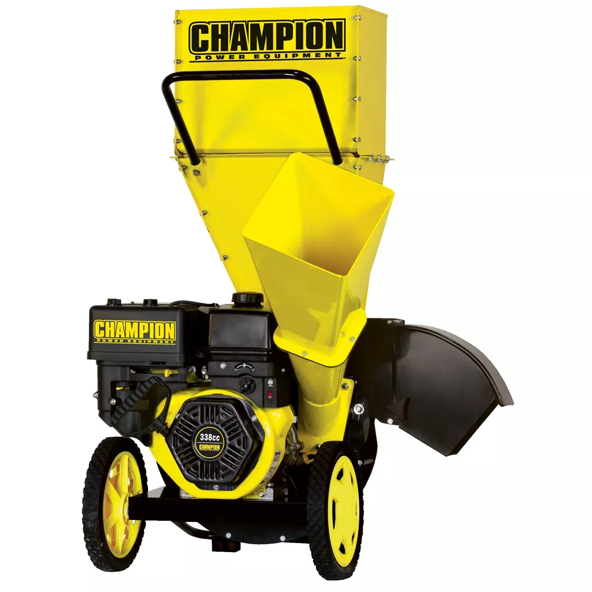 Champion Power Equipment 3” Chipper Shredder – Heavy-Duty Yard Waste Processor | CMF100137