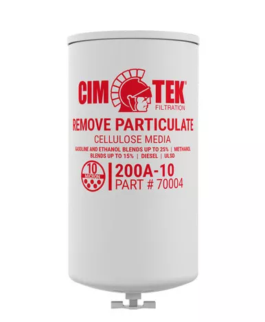 Cim-Tek 70004 Fuel Dispenser Filter 200AE-10, 10 Micron