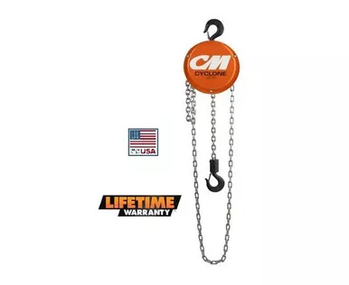 CM Cyclone Hand Chain Hoist