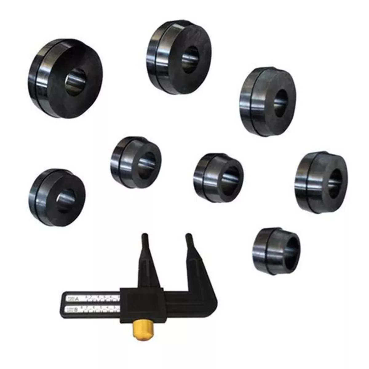 Corghi 8-PC Dual-Sided Precision Collets (40mm) – COR8-21100244 Wheel Balancer Accessory
