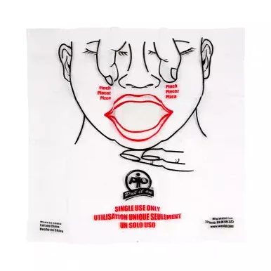 CPR-Aid Disposable Shield – Single Use – Pack of 50