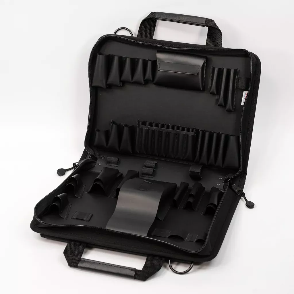Crawford 155-BLK Soft Sided Zipper Tool Case 16″ x 11″ x 3″