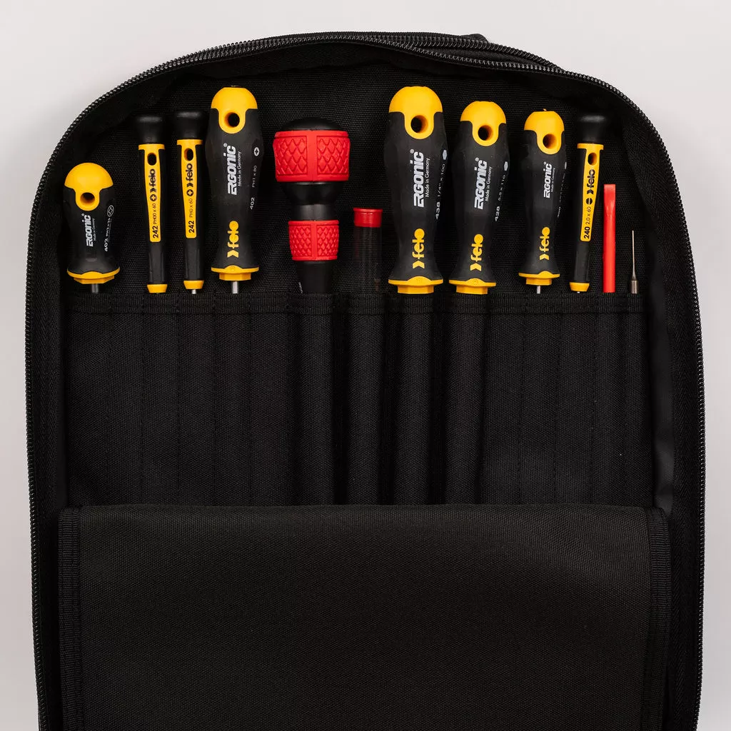 Crawford Deluxe Copier Tool Kit – 48-BP4 in 4-Panel Backpack Tool Case