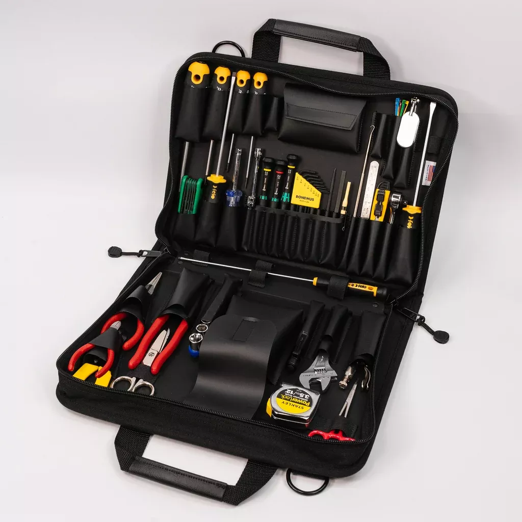 Crawford General Electronic Service Tool Kit – 43-155BLK in Zipper Style Tool Case